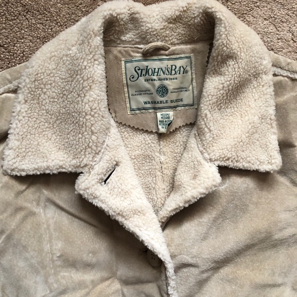 Vintage suede quilted jacket - Picture 2 of 5